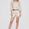 Naiste tikandiga lühikesed püksid Ombre Clothing - Thumbnail Image 9