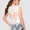 Larica naiste vest pitsdetailiga - Thumbnail Image 3