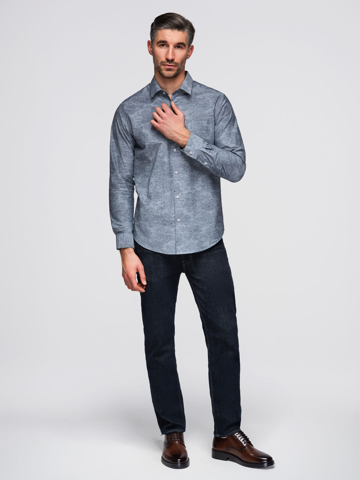 Meeste flanellsärk Ombre Clothing - Image 3