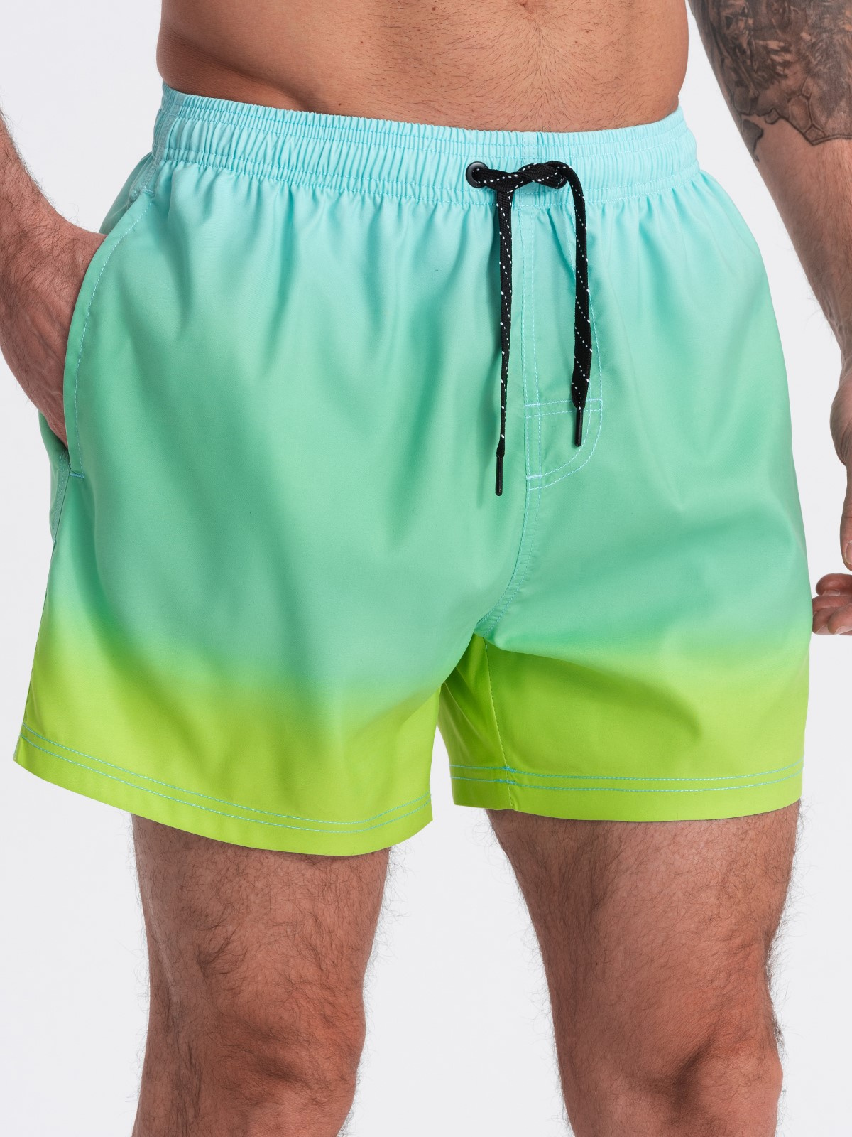 Ombre Clothing meeste ujumispüksid reguleeritava vöökohaga - Image 3