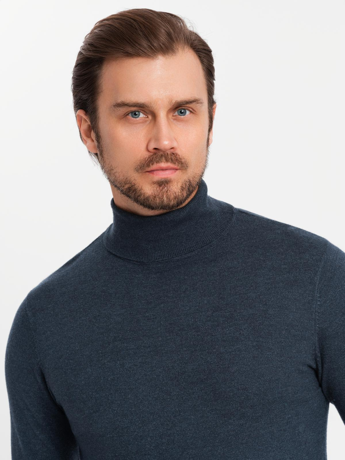 Ombre Clothing meeste puuvillane rullkaelusega kampsun - Image 9
