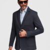 Meeste kitsa lõikega kootud bleiser Ombre Clothing - Thumbnail Image 19