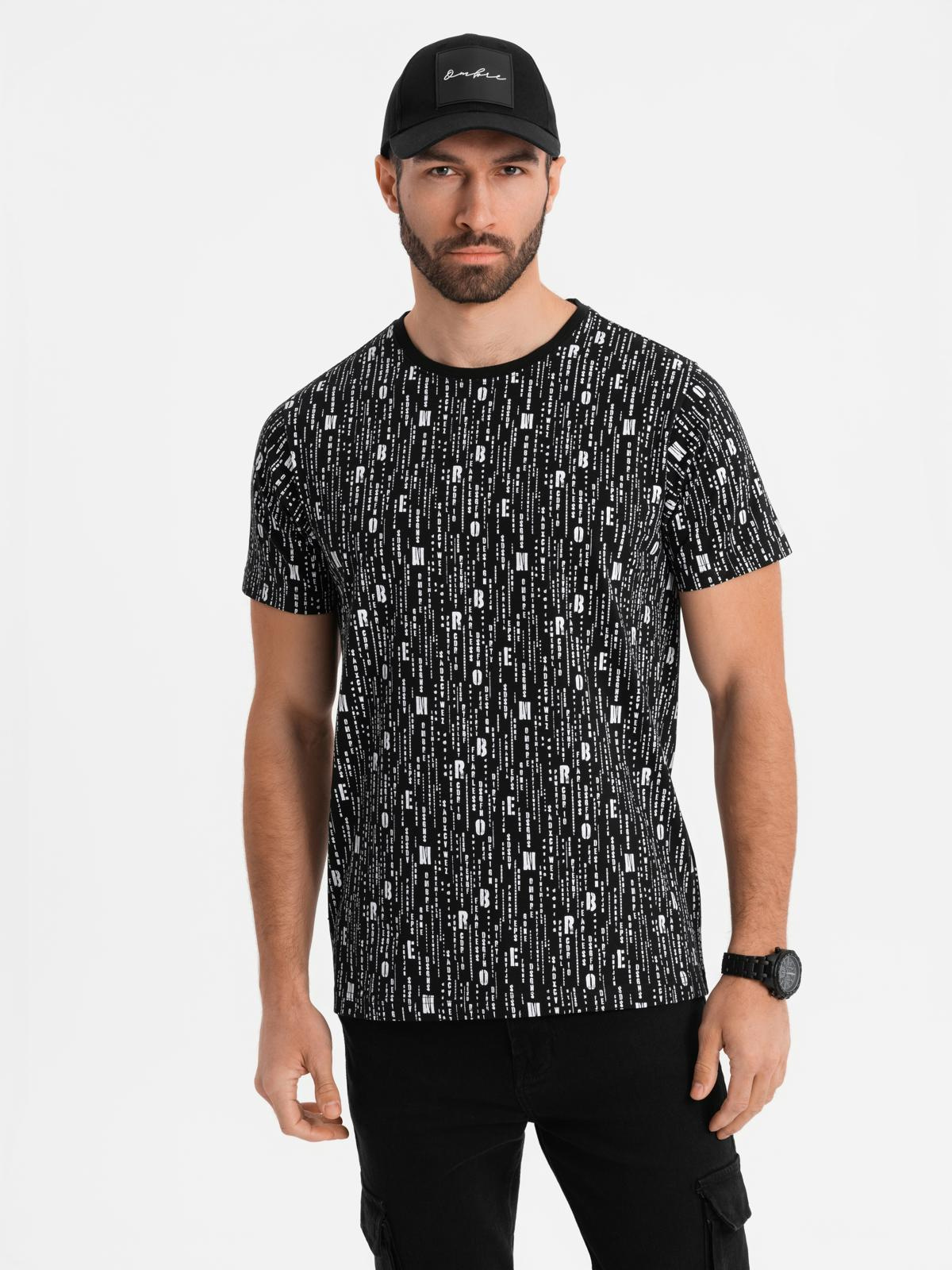 Meeste T-särk Ombre Clothing mustriga - Image 13