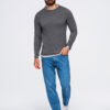 Meeste puuvillane ümara kaelusega kampsun Ombre Clothing - Thumbnail Image 10