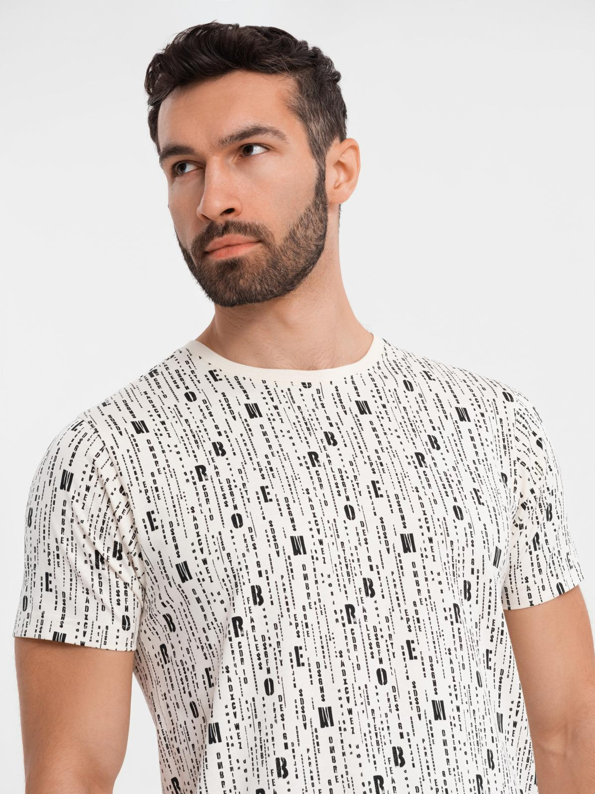 Meeste T-särk Ombre Clothing mustriga - Image 3