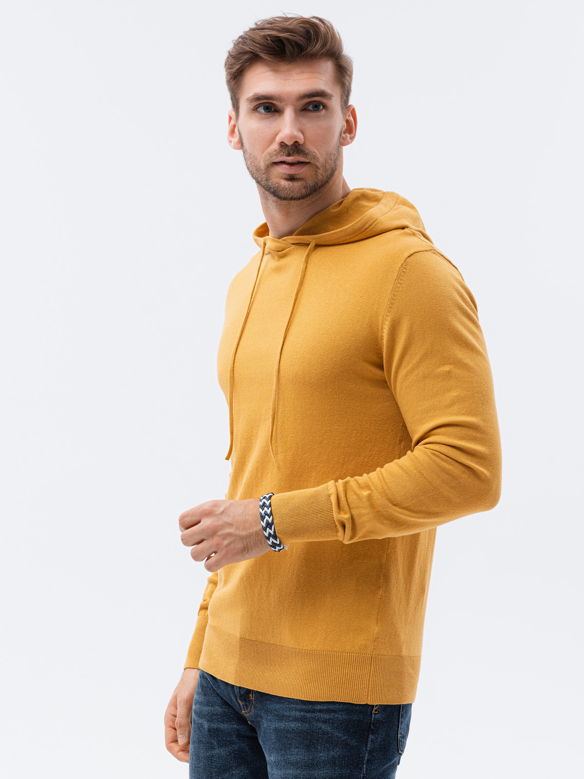 Ombre Clothing meeste kapuutsiga kootud kampsun - Image 2