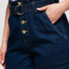 Naiste kõrge värvliga teksapüksid Ombre Clothing - Thumbnail Image 7