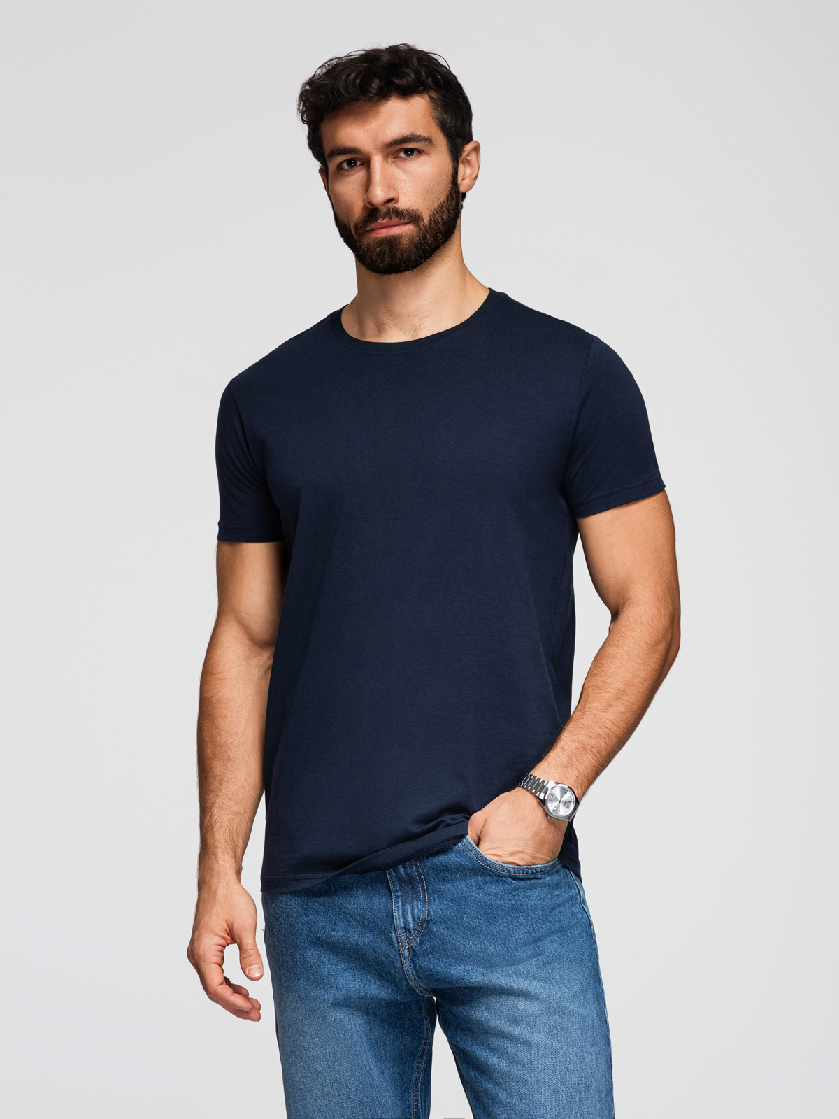 Meeste puuvillaste T-särkide komplekt Ombre (3 tk) - Image 15