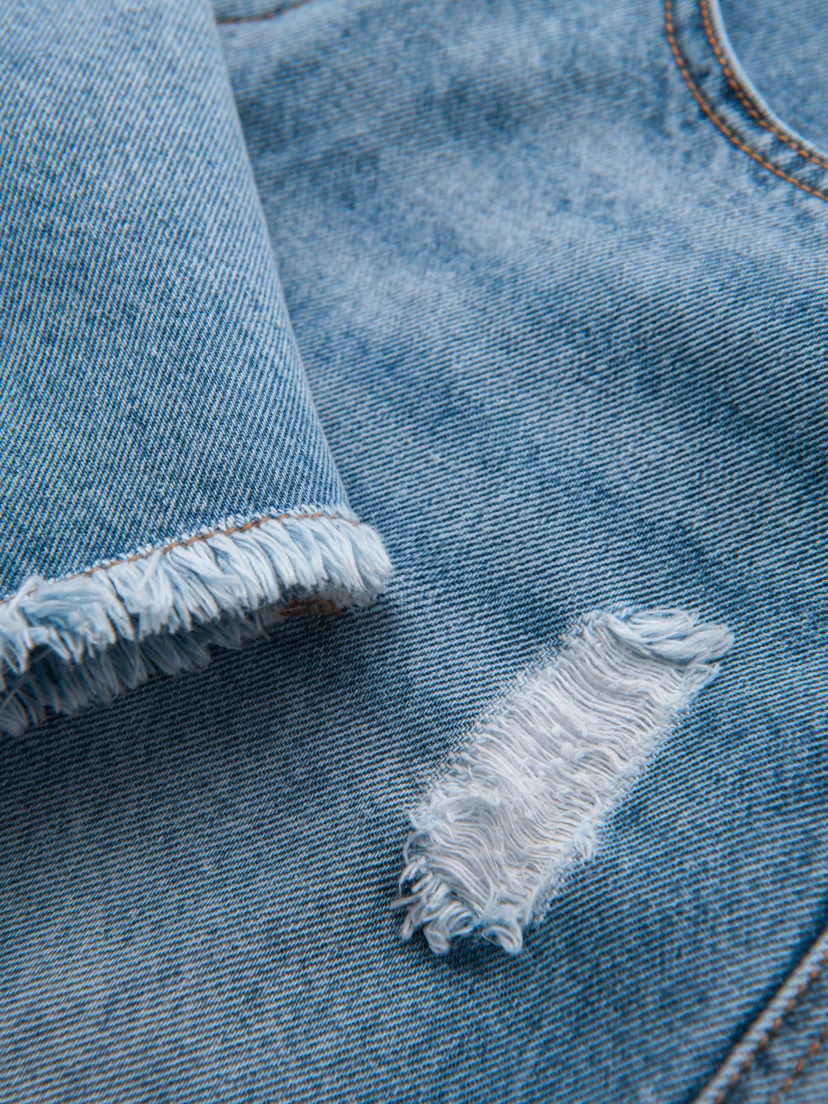 Meeste teksapüksid Ombre Clothing rebitud detailidega - Image 8
