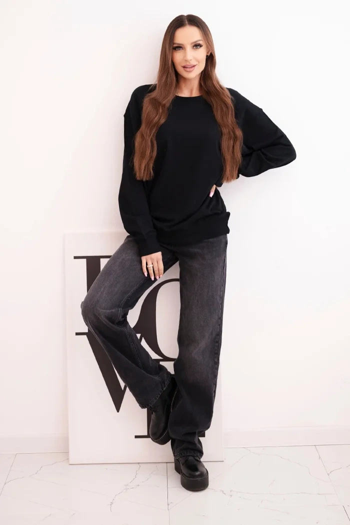 Kesi naiste puuvillane oversized dressipluus - Image 81