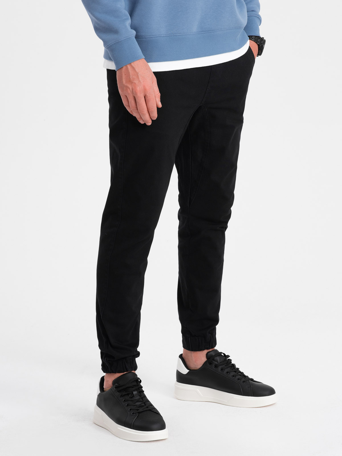 püksid joggers p885 - must - Image 1