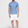 Meeste püstkrae ja nööpidega polosärk Ombre Clothing - Thumbnail Image 78