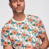Meeste lillemustriga T-särk Ombre Clothing - Thumbnail Image 3