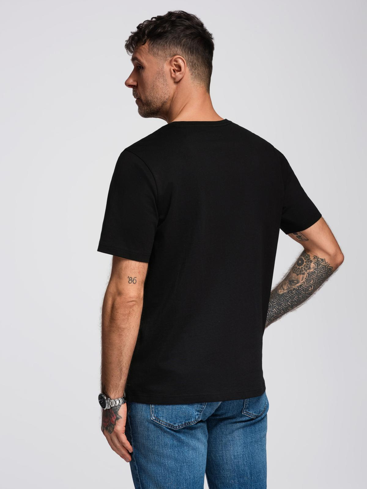 Meeste ümara kaelusega T-särk Ombre Clothing - Image 12