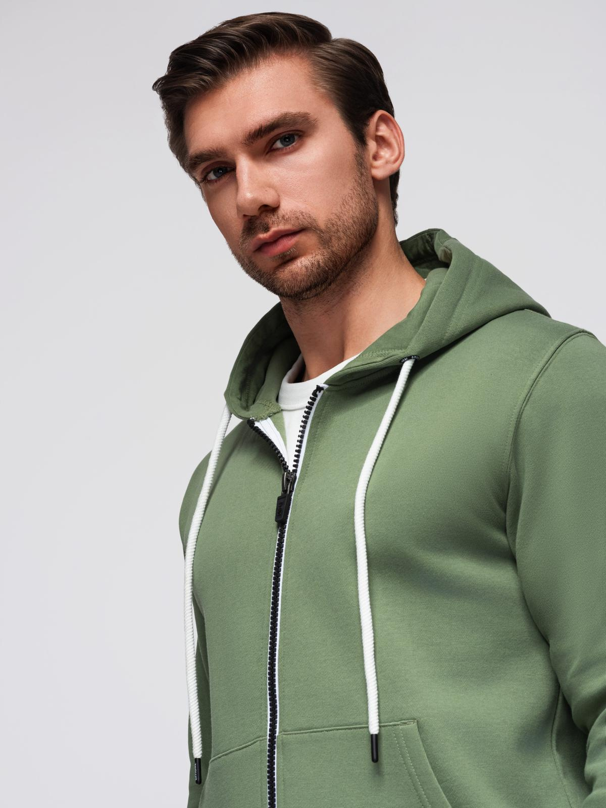 Ombre Clothing meeste lukuga kapuutsiga dressipluus - Image 18