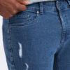 Ombre Clothing meeste teksapüksid rebenenud detailidega - Thumbnail Image 8