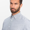 Ombre Clothing meeste pikkade käistega puuvillane triiksärk - Thumbnail Image 12