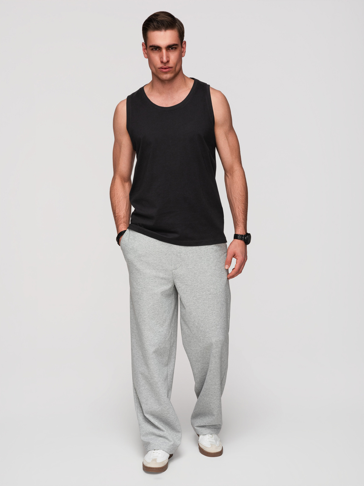 Meeste varrukateta puuvillane maika Ombre Clothing - Image 16