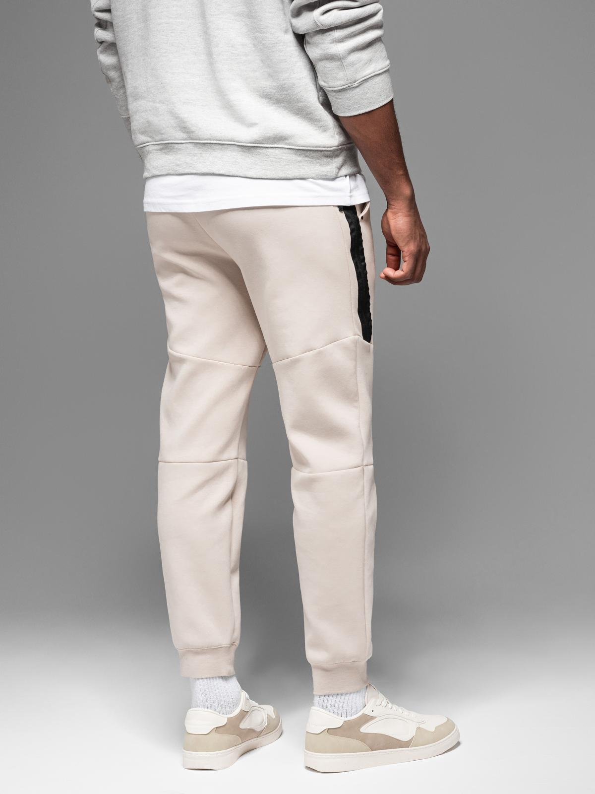 Ombre Clothing meeste dressipüksid paelte ja soonikutega - Image 17