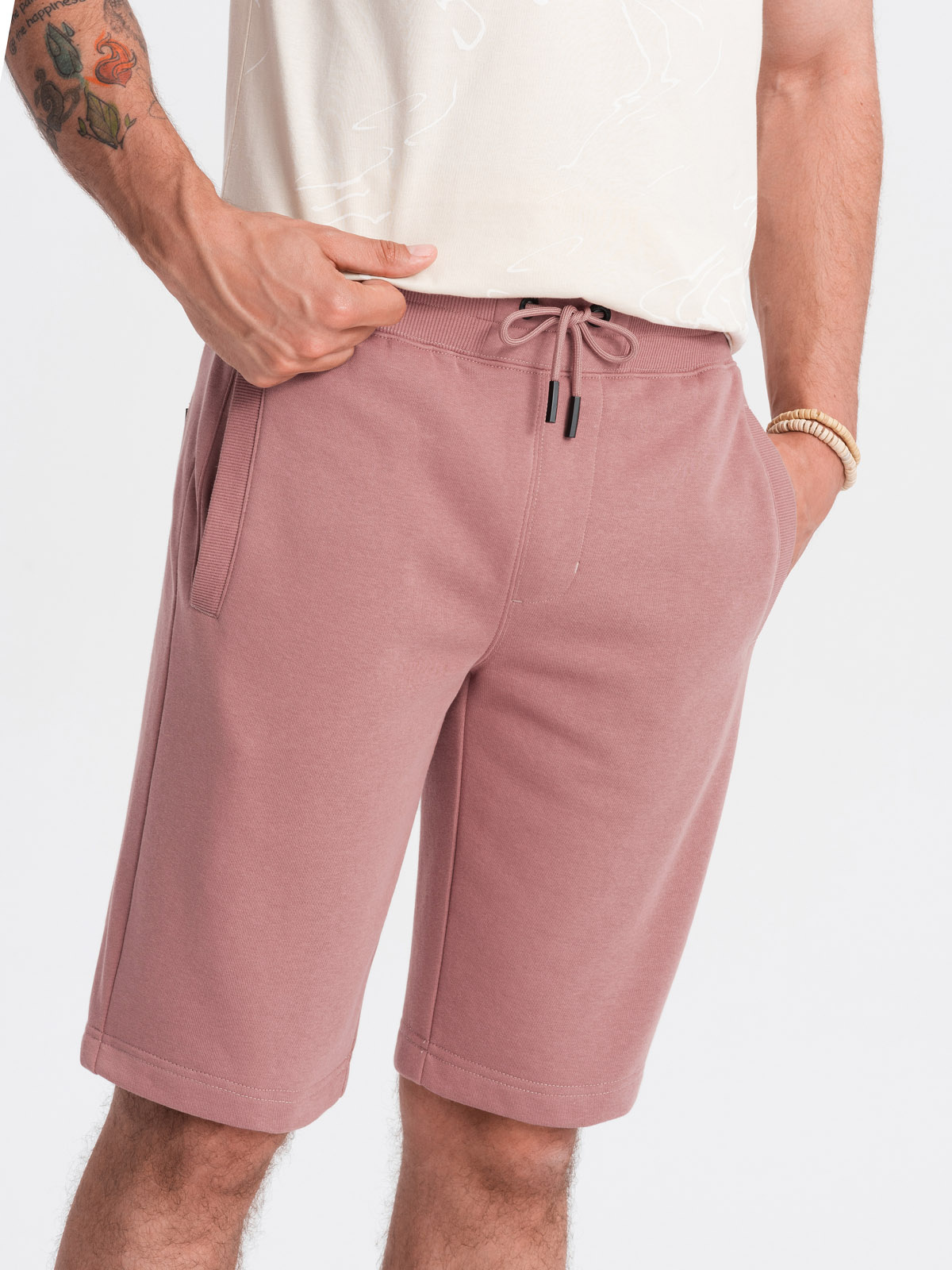 Meeste puuvillased dressilühikesed püksid Ombre Clothing - Image 29