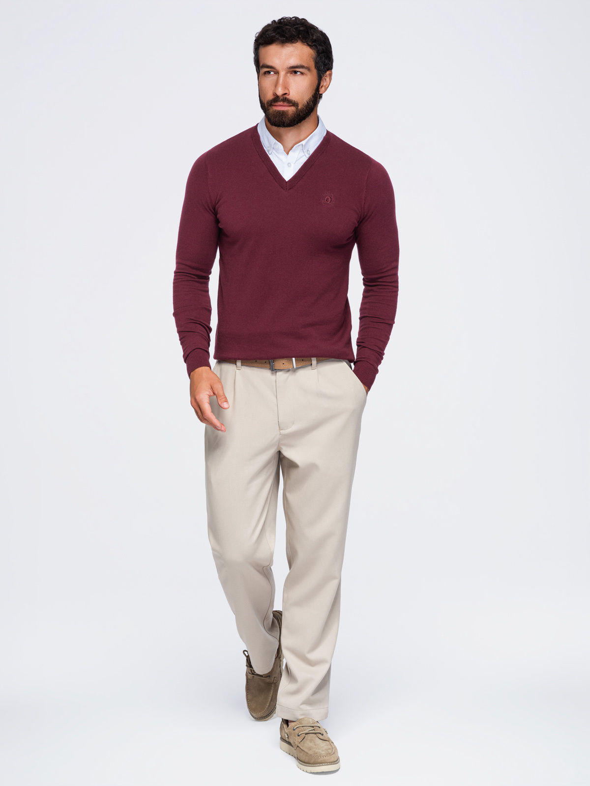 Meeste V-kaelusega kampsun Ombre Clothing - Image 24