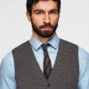 Kalasabamustriga meeste vest - Thumbnail Image 2