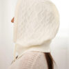 Kootud kapuuts-sall naistele - Thumbnail Image 5