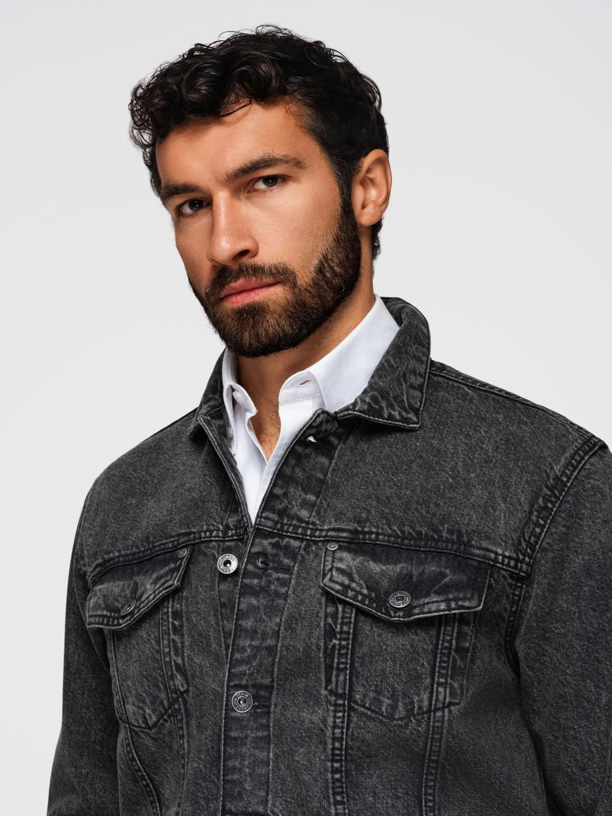 Meeste vabaaja teksajakk Ombre Clothing - Image 2