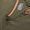 Meeste puuvillane Henley T-särk rinnataskuga Ombre Clothing - Thumbnail Image 15
