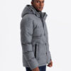 Meeste tepitud kapuutsiga jope Ombre Clothing - Thumbnail Image 29