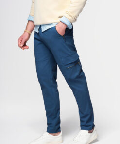 Ombre Clothing meeste cargopüksid lukuga taskutega