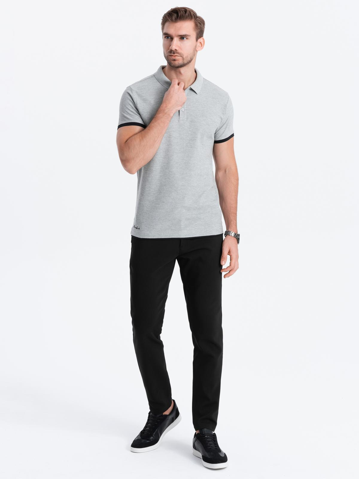 Meeste puuvillane polosärk Ombre Clothing - Image 90