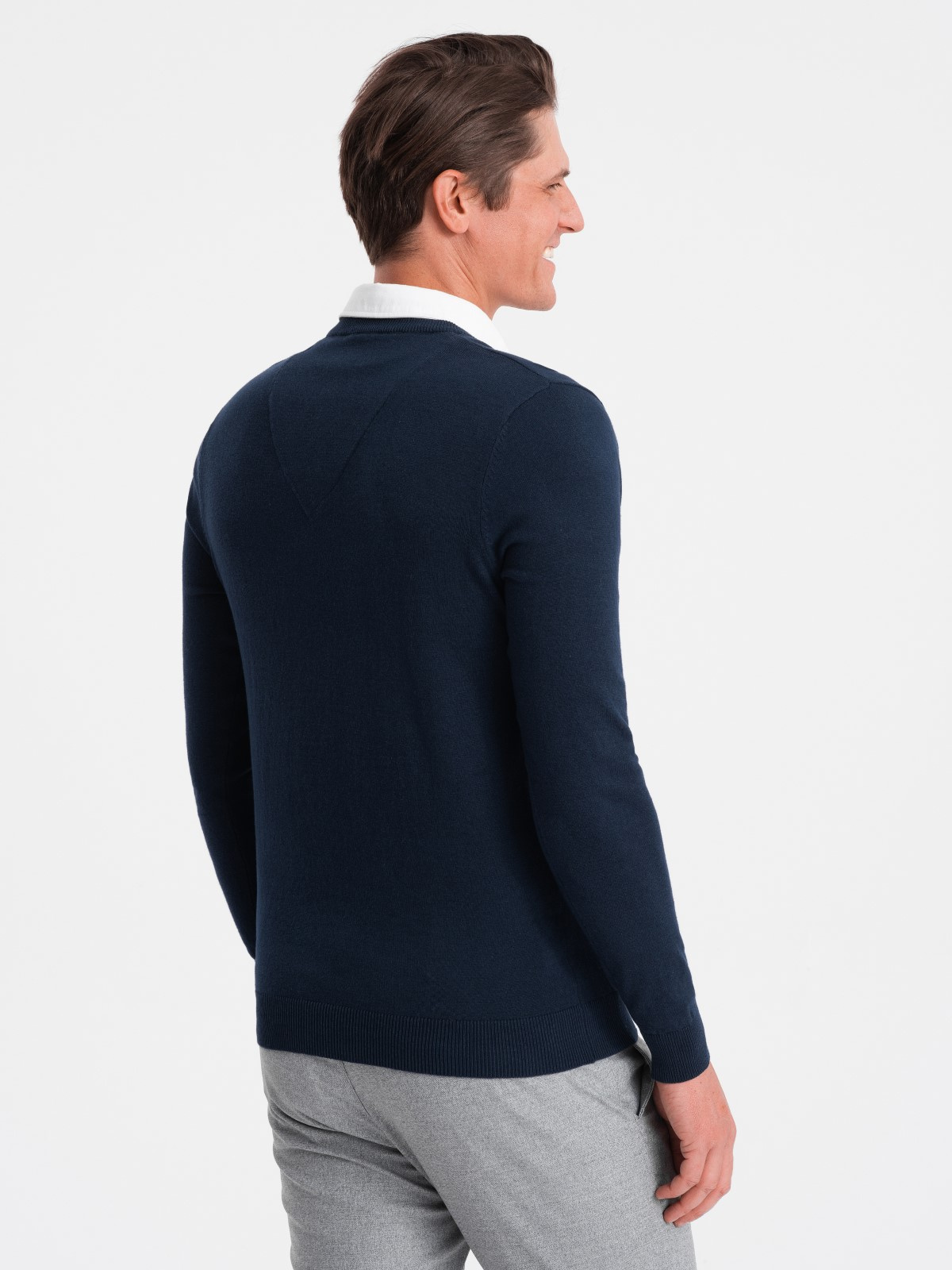 Meeste V-kaelusega kampsun Ombre Clothing - Image 41