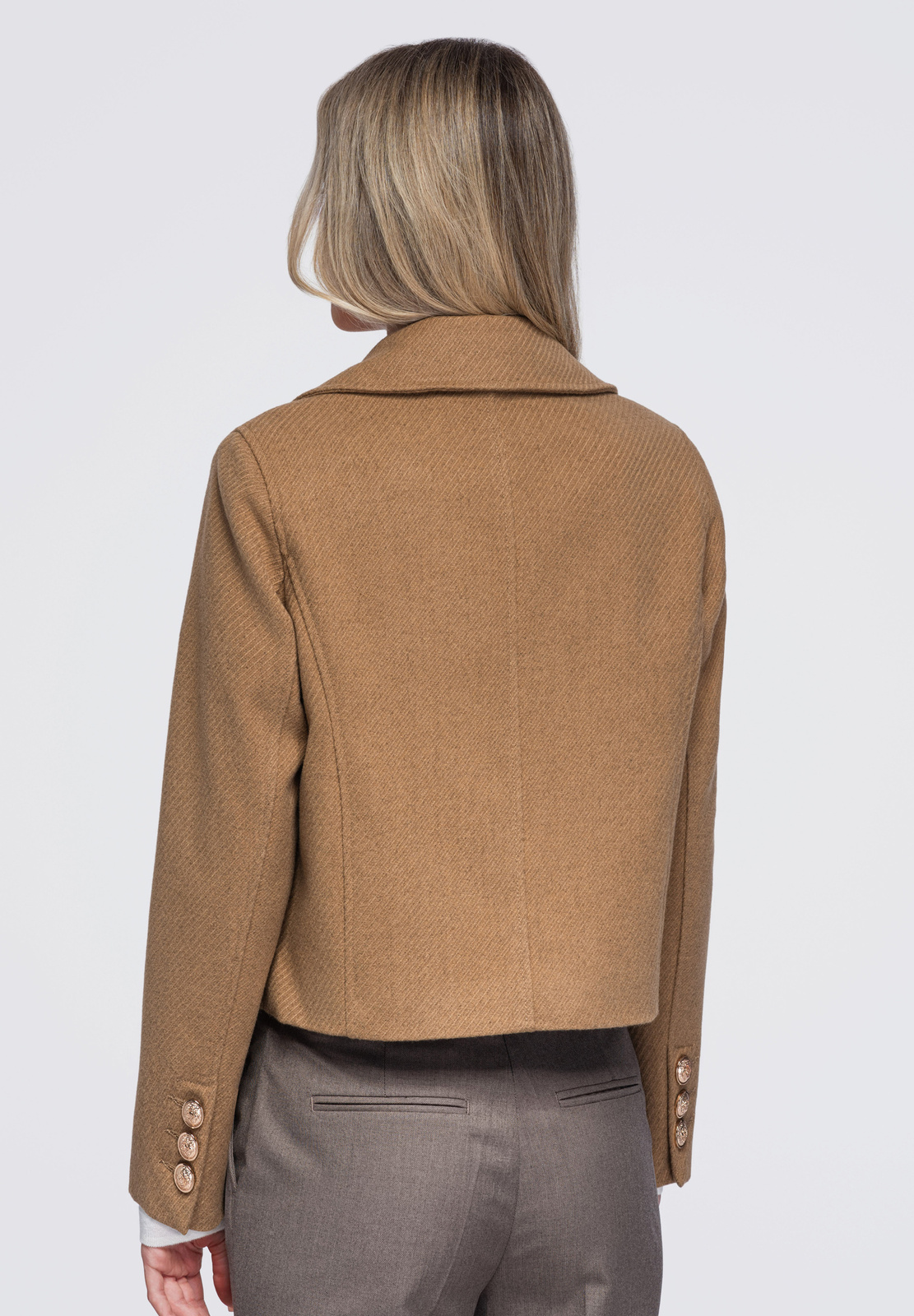 Naiste lühike kaherealine jakk Ombre Clothing - Image 6