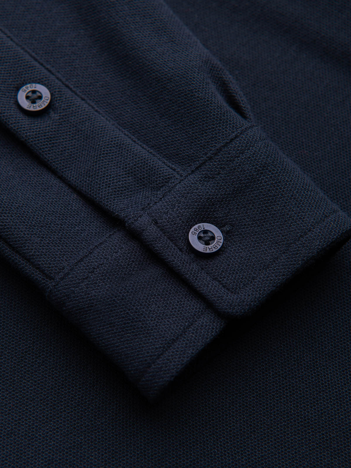Meeste pikkade varrukatega särk püstkraega Ombre Clothing - Image 24