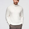 Ombre Clothing meeste kootud rullkaelusega kampsun - Thumbnail Image 2