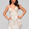 Larica naiste maani õlapaeltega maksikleit lillekaunistustega - Thumbnail Image 10