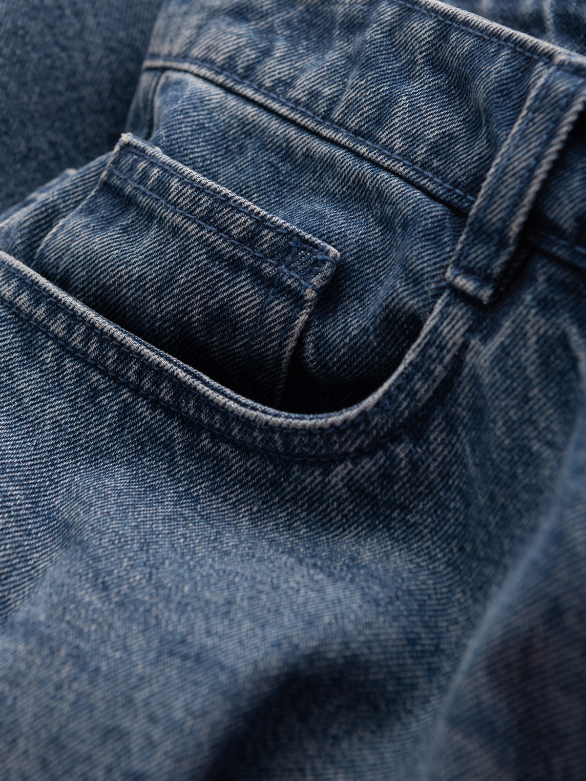 Ombre Clothing meeste teksapüksid kulutatud detailidega - Image 8