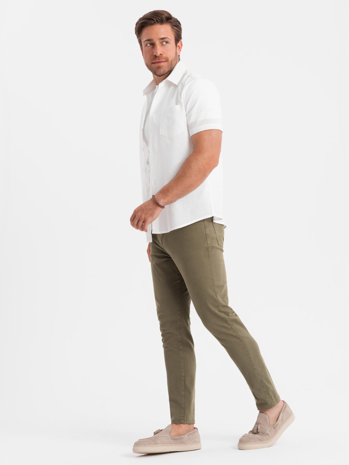 Meeste puuvillased chino-püksid Ombre Clothing - Image 10