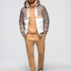 Ombre Clothing meeste kapuutsiga puhvjakk - Thumbnail Image 17