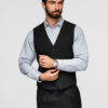 Kalasabamustriga meeste vest - Thumbnail Image 7