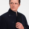 Ombre Clothing meeste püstkraega mantel - Thumbnail Image 3