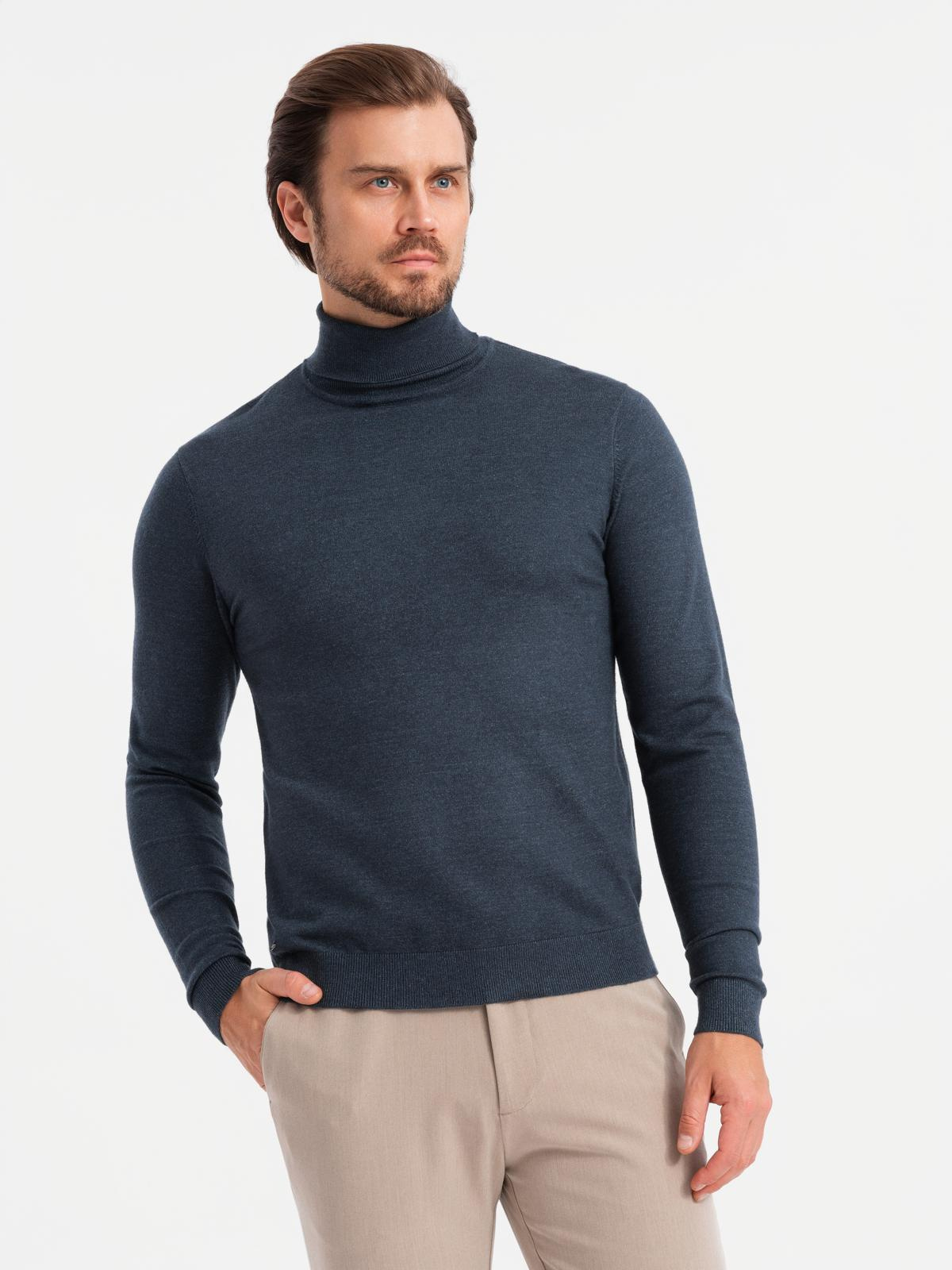 Ombre Clothing meeste puuvillane rullkaelusega kampsun - Image 10