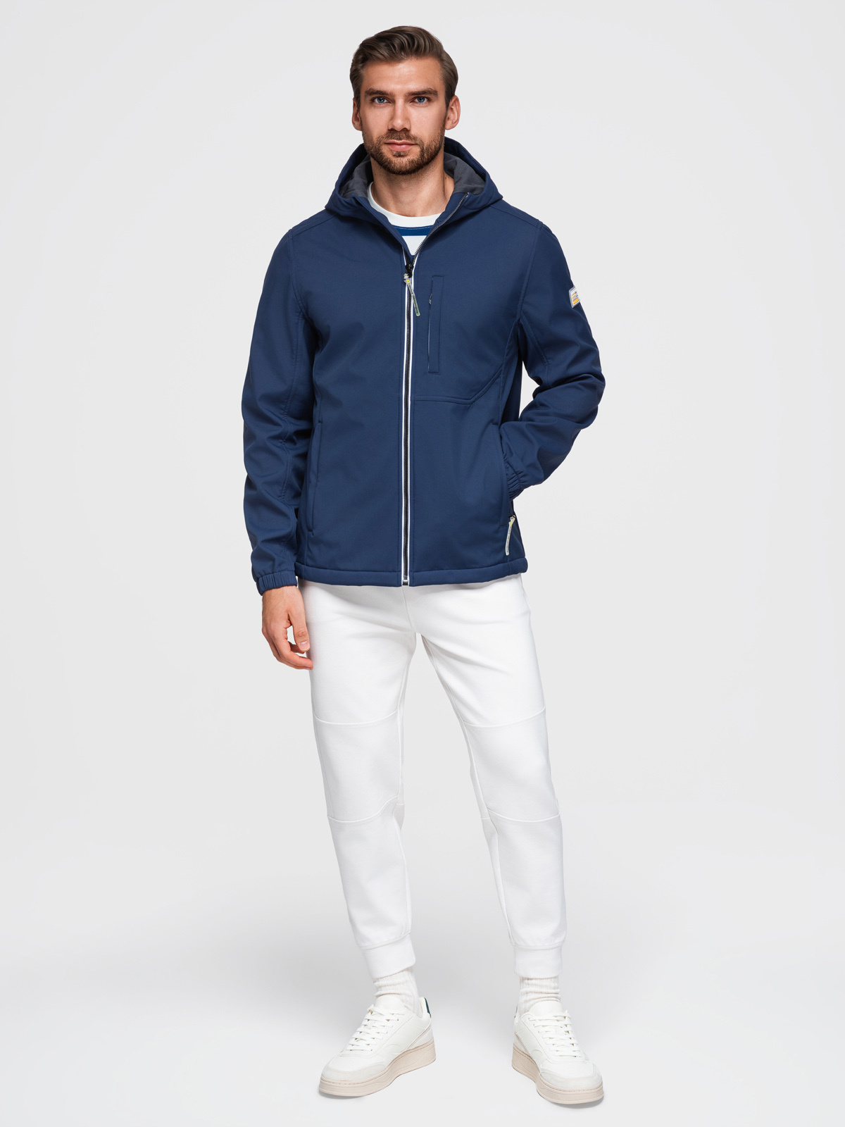 Meeste softshell-jakk Ombre kapuutsiga - Image 27