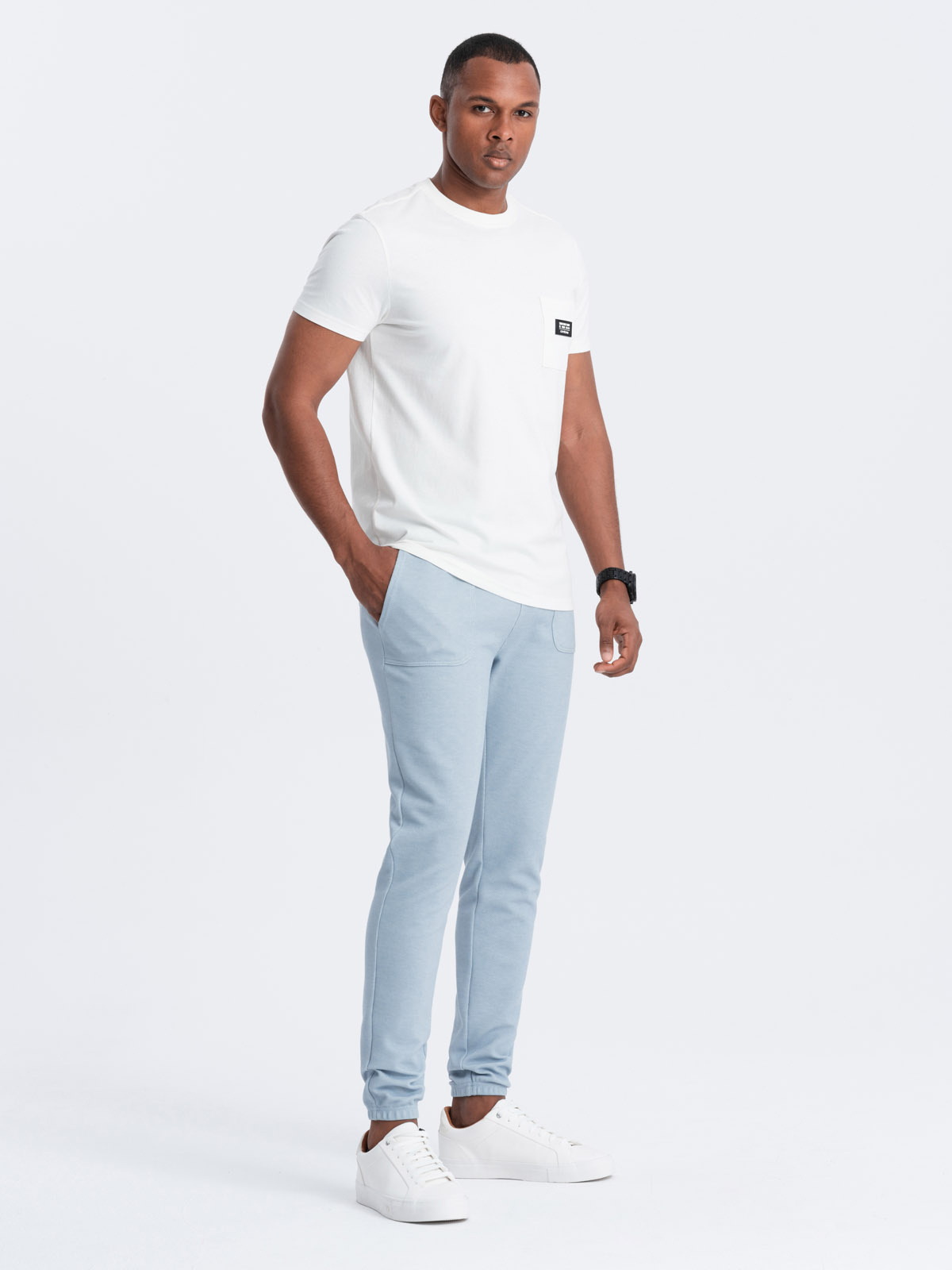 Meeste struktuurse koega dressipüksid Ombre Clothing - Image 22