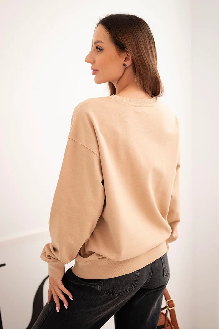Kesi naiste puuvillane oversized dressipluus - Image 130