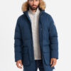 Meeste kapuutsiga talvejope Ombre Clothing - Thumbnail Image 4