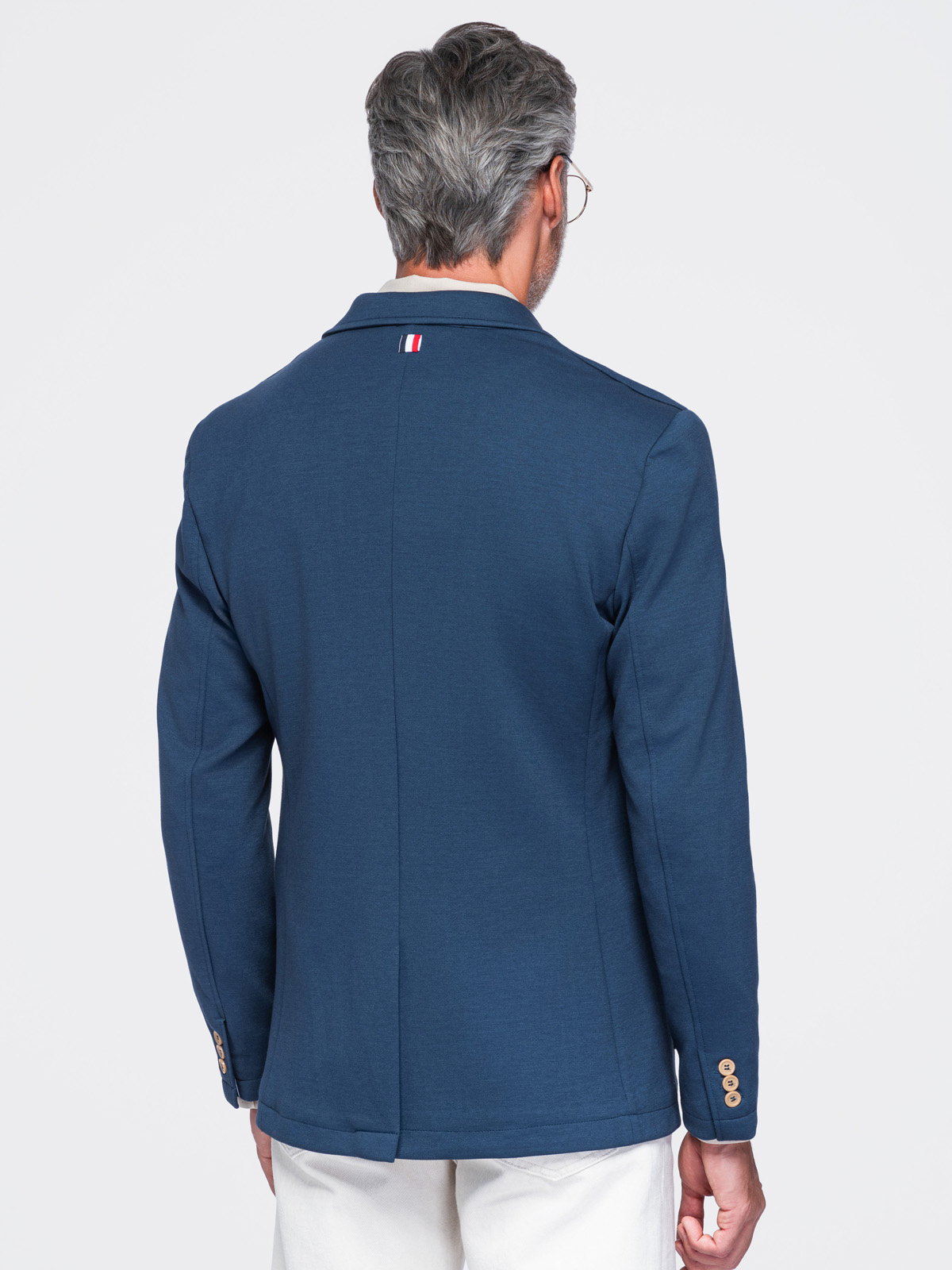 Meeste kitsa lõikega kootud bleiser Ombre Clothing - Image 52