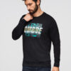 Ombre Clothing meeste dressipluus graafilise trükiga - Thumbnail Image 8