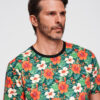 Meeste lillemustriga T-särk Ombre Clothing - Thumbnail Image 10